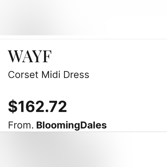 NWT Bloomingdales Wayf corset midi in Garden roses yellow floral size large - Picture 10 of 16